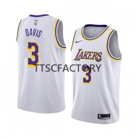 Herren NBA Los Angeles Lakers Trikot Anthony Davis 3 Nike 2022-23 Association Edition Weiß Swingman